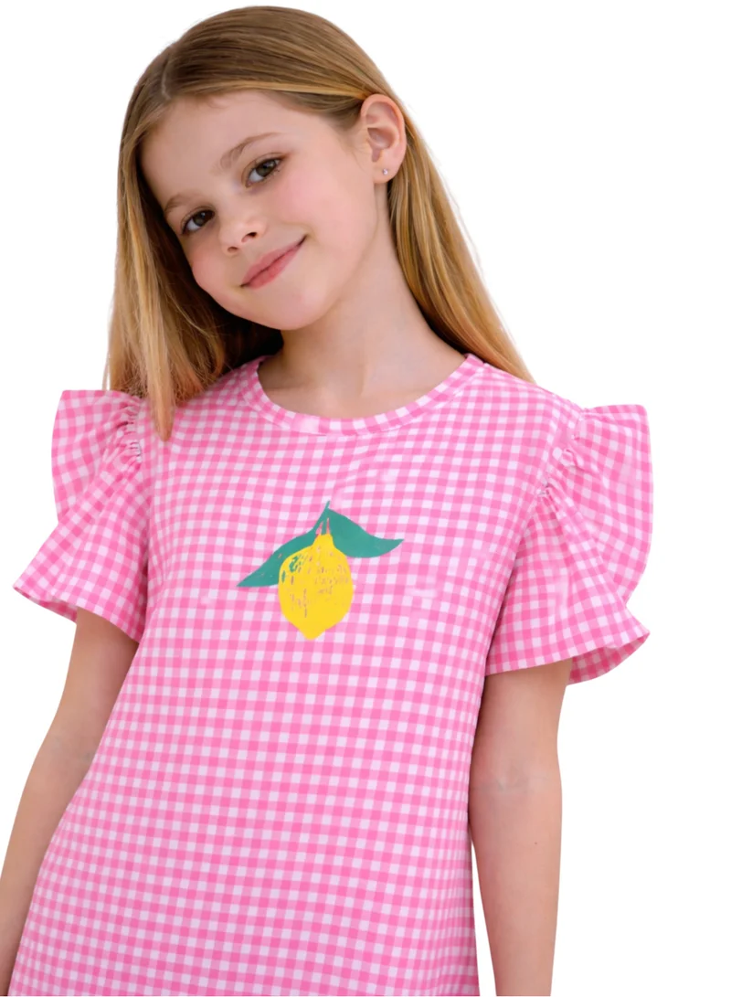 Victor And Jane Age Kids Girls’ Nightdress –Printed Sleep Tee Dress for Women | Best Price UAE